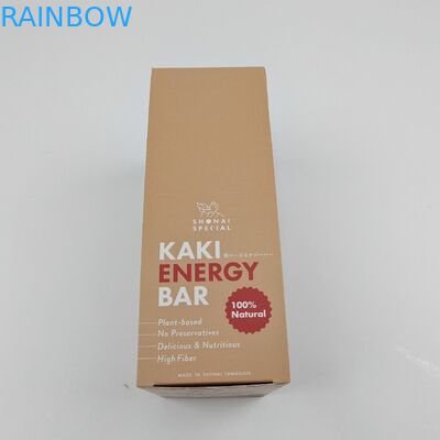 ভাঁজযোগ্য কাস্টম কার্ডবোর্ড খুচরা প্রদর্শন গামিস ক্যান্ডি প্যাকেজিং কাগজ বাক্স