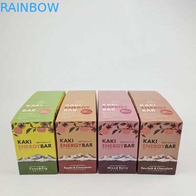 ভাঁজযোগ্য কাস্টম কার্ডবোর্ড খুচরা প্রদর্শন গামিস ক্যান্ডি প্যাকেজিং কাগজ বাক্স