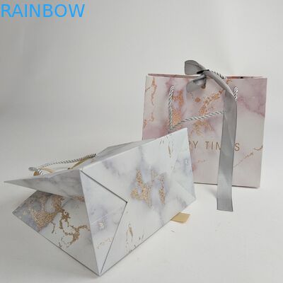 কাস্টমাইজড পেপার ব্যাগ লোগো প্রিন্টিং সহ শপিংয়ের জন্য বায়োডেগ্রেডেবল পেপার পকেট