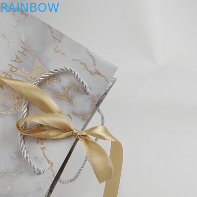 কাস্টমাইজড পেপার ব্যাগ লোগো প্রিন্টিং সহ শপিংয়ের জন্য বায়োডেগ্রেডেবল পেপার পকেট