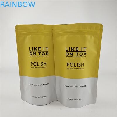 কাস্টমাইজড সাইজ ডিজাইন স্ট্যান্ড আপ প্যাকেজ উইথ জিপার গ্রাভারে/ডিজিটাল প্রিন্টেড প্যাকেজিং প্যাকেজ