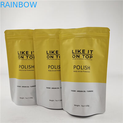 কাস্টমাইজড সাইজ ডিজাইন স্ট্যান্ড আপ প্যাকেজ উইথ জিপার গ্রাভারে/ডিজিটাল প্রিন্টেড প্যাকেজিং প্যাকেজ