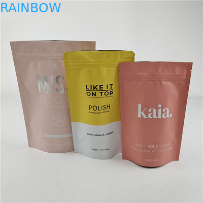 কাস্টমাইজড সাইজ ডিজাইন স্ট্যান্ড আপ প্যাকেজ উইথ জিপার গ্রাভারে/ডিজিটাল প্রিন্টেড প্যাকেজিং প্যাকেজ