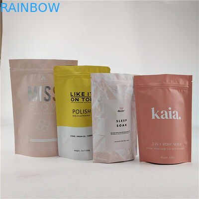 কাস্টমাইজড সাইজ ডিজাইন স্ট্যান্ড আপ প্যাকেজ উইথ জিপার গ্রাভারে/ডিজিটাল প্রিন্টেড প্যাকেজিং প্যাকেজ