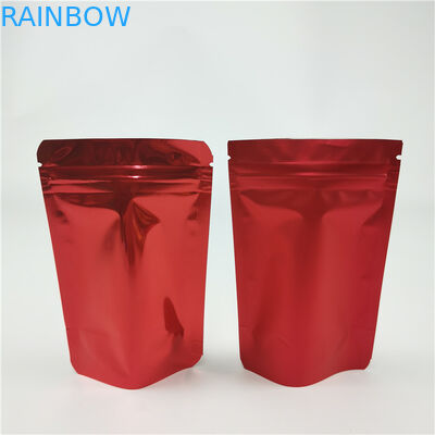 আইএসও স্ট্যান্ড আপ জিপার পকেট আর্দ্রতা প্রমাণ খাদ্য গ্রেড প্লাস্টিক প্যাকেজিং ব্যাগ