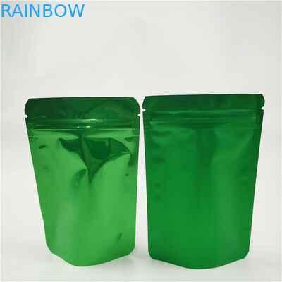 আইএসও স্ট্যান্ড আপ জিপার পকেট আর্দ্রতা প্রমাণ খাদ্য গ্রেড প্লাস্টিক প্যাকেজিং ব্যাগ