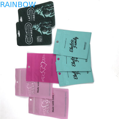 সহজ টিয়ার লাইন থ্রি সাইড সিলড মাইলার প্যাকেজিং ব্যাগ সিপার কাস্টমাইজড সাইজ ডিজাইন সহ