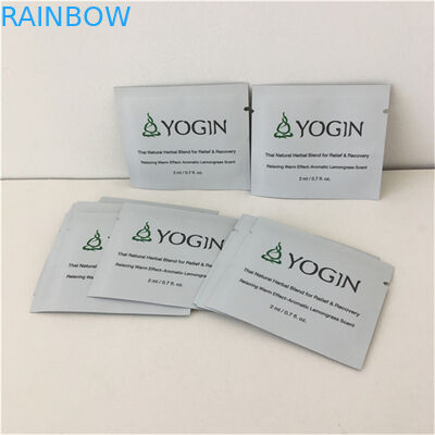 ইকো ফ্রেন্ডলি মাইলার থ্রি সাইড সিলড ব্যাগ উইথ জিপার কাস্টমাইজড সাইজ