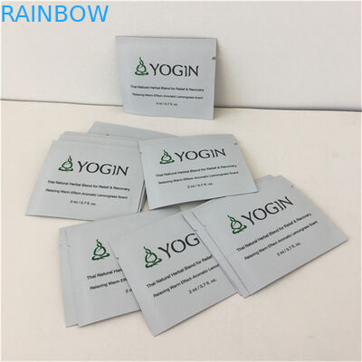 ইকো ফ্রেন্ডলি মাইলার থ্রি সাইড সিলড ব্যাগ উইথ জিপার কাস্টমাইজড সাইজ