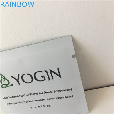 ইকো ফ্রেন্ডলি মাইলার থ্রি সাইড সিলড ব্যাগ উইথ জিপার কাস্টমাইজড সাইজ