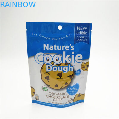 স্ন্যাক প্যাকেজিংয়ের জন্য 10 রঙের স্ট্যান্ড আপ জিপার ব্যাগ MOPP/VMPET/PE উপাদান