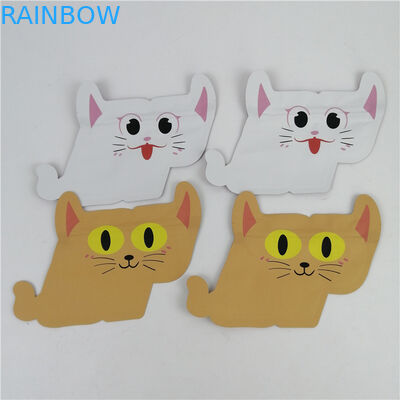 শীর্ষ মানের কাস্টম লোগো মুদ্রিত উন্নত বিশেষ আকৃতি প্যাকেজিং প্লাস্টিকের ফয়েল পকেট ব্যাগ