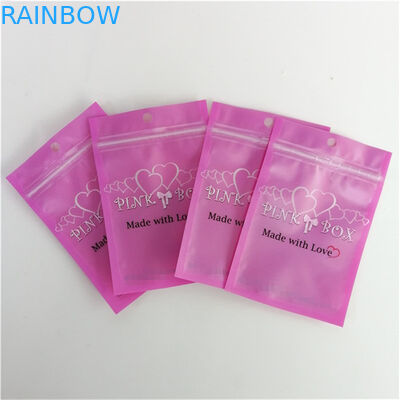 সহজে টিয়ার লাইন থ্রি সাইড সিলড মাইলার প্যাকেজিং ব্যাগ সিপার সহ 10 টি রঙ পর্যন্ত গ্রহণযোগ্য উপলব্ধ