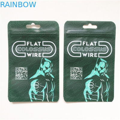 প্রোমোশন পুনর্ব্যবহারযোগ্য গুণমানের নিশ্চয়তা জিপার কাস্টমাইজড আকারের নকশা সহ থ্রি সাইড সিলড মাইলার প্যাকেজিং ব্যাগ