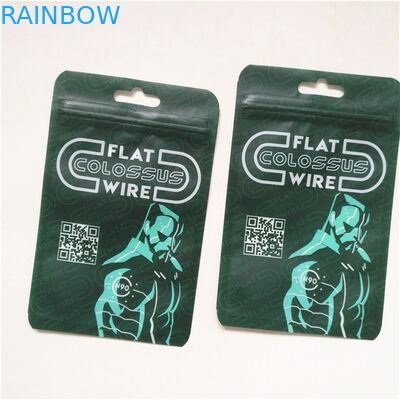 প্রোমোশন পুনর্ব্যবহারযোগ্য গুণমানের নিশ্চয়তা জিপার কাস্টমাইজড আকারের নকশা সহ থ্রি সাইড সিলড মাইলার প্যাকেজিং ব্যাগ