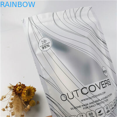 ব্যক্তিগত লোগো জিপার প্লাস্টিক স্ট্যান্ড আপ জিপ লক প্যাকেজিং ব্যাগ প্যাক সঙ্গে কাস্টমাইজড আকার এবং নকশা চাহিদা