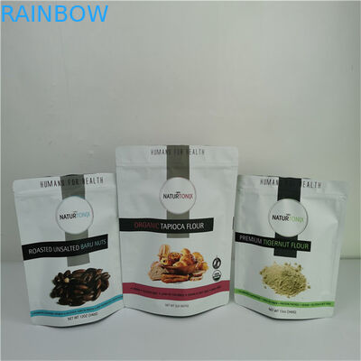 পরিবেশ বান্ধব কাস্টম ব্যক্তিগত লোগো মসৃণ স্টোরেজ প্যাকেজিং প্লাস্টিকের ফয়েল পাউডার জন্য পকেট ব্যাগ