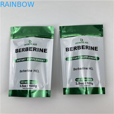 পাইকারি কাস্টম মুদ্রিত স্ট্যান্ডিং খালি পকেট গুণমান নিশ্চিত প্যাকেজিং মাইলার অ্যালুমিনিয়াম ফয়েল ব্যাগ সঙ্গে অশ্রু খাঁজ