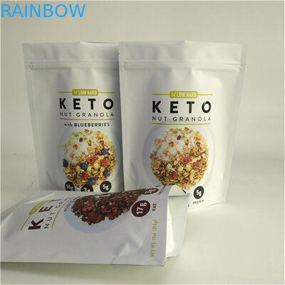 চীন সরবরাহকারী কাস্টম ডিজাইন মুদ্রণ কাস্টমাইজড আকার এবং নকশা চাহিদা খাদ্য প্যাকেজিং জন্য জিপার সঙ্গে স্ট্যান্ড আপ পকেট