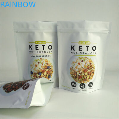 চীন সরবরাহকারী কাস্টম ডিজাইন মুদ্রণ কাস্টমাইজড আকার এবং নকশা চাহিদা খাদ্য প্যাকেজিং জন্য জিপার সঙ্গে স্ট্যান্ড আপ পকেট