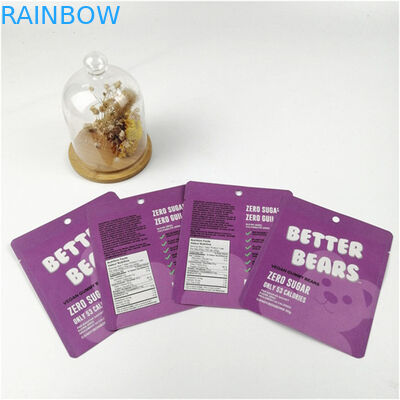 10 টি রঙ পর্যন্ত গ্রহণযোগ্য উচ্চ মানের পুনরায় বন্ধযোগ্য মাইলার স্যাচেট প্যাকেজিং ব্যাগ উপলব্ধ