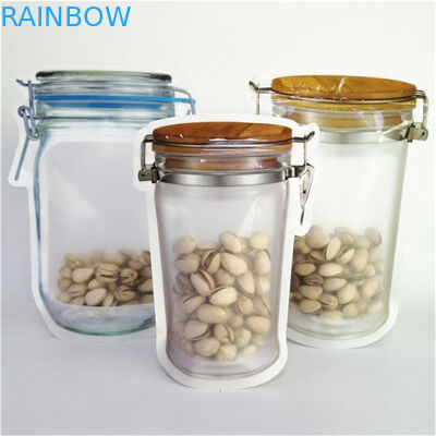 উচ্চ মানের কাস্টম ডিজিটাল প্রিন্টিং পিই পুনর্ব্যবহৃত প্লাস্টিকের খাদ্য প্যাকেজিং ব্যাগ