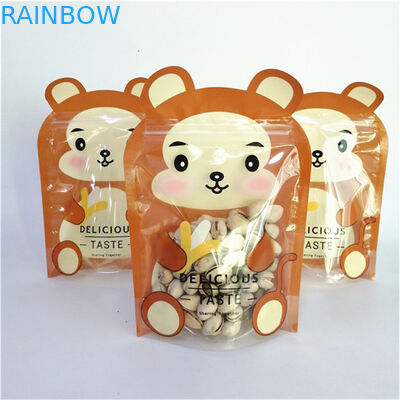 রঙিন মুদ্রণ গন্ধ প্রতিরোধী এবং আর্দ্রতা প্রতিরোধী প্লাস্টিকের মাইলার প্যাকেজিং স্ট্যান্ড আপ পকেট