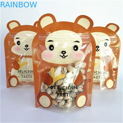 রঙিন মুদ্রণ গন্ধ প্রতিরোধী এবং আর্দ্রতা প্রতিরোধী প্লাস্টিকের মাইলার প্যাকেজিং স্ট্যান্ড আপ পকেট