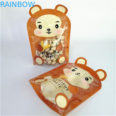 রঙিন মুদ্রণ গন্ধ প্রতিরোধী এবং আর্দ্রতা প্রতিরোধী প্লাস্টিকের মাইলার প্যাকেজিং স্ট্যান্ড আপ পকেট