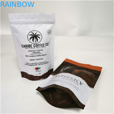 রঙিন মুদ্রণ ম্যাট ফিনিস কাস্টমাইজড আকার এবং নকশা প্রয়োজন অ্যালুমিনিয়াম ফয়েল মাইলার ডয়প্যাক