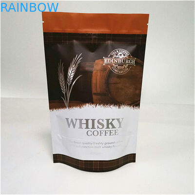 রঙিন মুদ্রণ ম্যাট ফিনিস কাস্টমাইজড আকার এবং নকশা প্রয়োজন অ্যালুমিনিয়াম ফয়েল মাইলার ডয়প্যাক