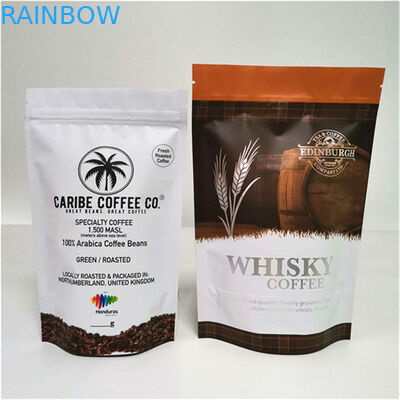 রঙিন মুদ্রণ ম্যাট ফিনিস কাস্টমাইজড আকার এবং নকশা প্রয়োজন অ্যালুমিনিয়াম ফয়েল মাইলার ডয়প্যাক