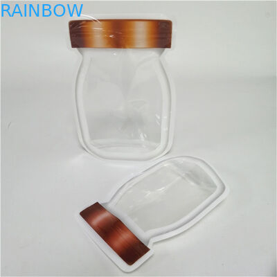 নতুন ডিজাইন সেরা বিক্রয় কাস্টম বেধ কাস্টম লোগো মুদ্রিত স্ট্যান্ড আপ জিপার পকেট প্লাস্টিক খাদ্য সীল প্যাকেজিং