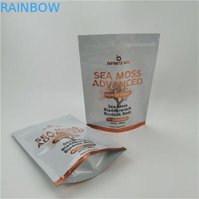 10 টিরও বেশি রঙ গ্রহণ করা যায় সহজ অশ্রু লাইন স্ট্যান্ড আপ পকেট ব্যাগ তাপ সিলিং জিপার শীর্ষ