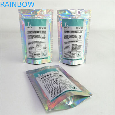 পাইকারি কাস্টমাইজড লোগো ডিজিটাল প্রিন্টিং প্লাস্টিক পিইটি মসৃণ উপযুক্ত মূল্য জিপার সঙ্গে স্ট্যান্ড আপ পকেট