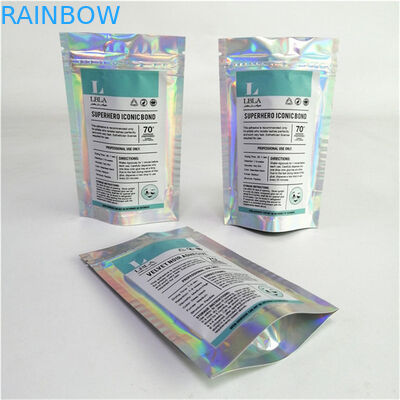 পাইকারি কাস্টমাইজড লোগো ডিজিটাল প্রিন্টিং প্লাস্টিক পিইটি মসৃণ উপযুক্ত মূল্য জিপার সঙ্গে স্ট্যান্ড আপ পকেট