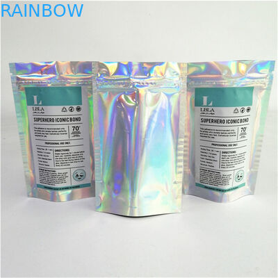 পাইকারি কাস্টমাইজড লোগো ডিজিটাল প্রিন্টিং প্লাস্টিক পিইটি মসৃণ উপযুক্ত মূল্য জিপার সঙ্গে স্ট্যান্ড আপ পকেট