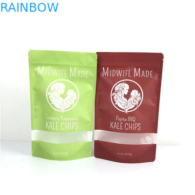 খাদ্য প্যাকেজিং গ্রাভুর প্রিন্টিং উইন্ডো সহ মাইলার ডয়প্যাক পরিবেশ বান্ধব এবং কাস্টমাইজড