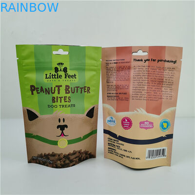 শীর্ষ চাহিদা পণ্য উচ্চ মানের ম্যাট জিপার পোষা প্রাণী খাদ্য ব্যাগ স্ট্যান্ড আপ পকেট