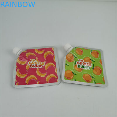 পুনর্ব্যবহারযোগ্য ফুটো প্রতিরোধী পানীয় পানীয় স্পাউট প্যাকেজিং ব্যাগ প্লাস্টিক তরল ব্যাগ