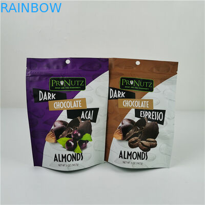 কাস্টম ডিজিটাল প্রিন্টিং পিই জিপার পকেট পরিবেশ বান্ধব এবং তাপ সীল সিলিং হ্যান্ডেল