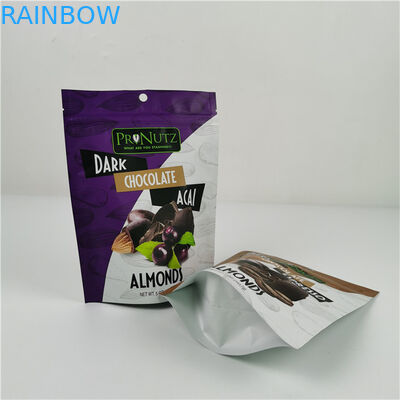 কাস্টম ডিজিটাল প্রিন্টিং পিই জিপার পকেট পরিবেশ বান্ধব এবং তাপ সীল সিলিং হ্যান্ডেল