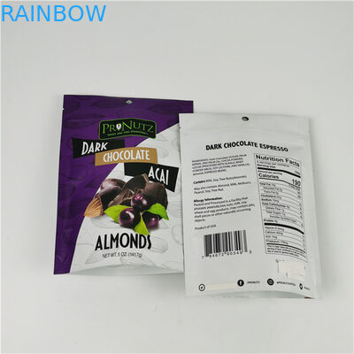 কাস্টম ডিজিটাল প্রিন্টিং পিই জিপার পকেট পরিবেশ বান্ধব এবং তাপ সীল সিলিং হ্যান্ডেল