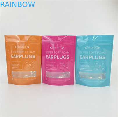 রঙিন মুদ্রণ ফুটো প্রতিরোধী প্যাকেজিং ব্যাগ কাস্টম বেধ 10 টি পর্যন্ত রঙ গ্রহণযোগ্য উপলব্ধ