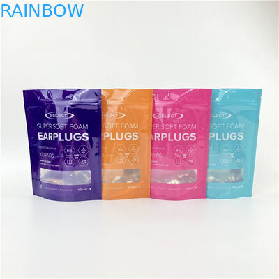 রঙিন মুদ্রণ ফুটো প্রতিরোধী প্যাকেজিং ব্যাগ কাস্টম বেধ 10 টি পর্যন্ত রঙ গ্রহণযোগ্য উপলব্ধ