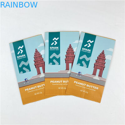 কাস্টম ডিজাইন ইজি টিয়ার লাইন থ্রি সাইড সিলড মাইলার প্যাকেজিং ব্যাগ 10 টি রঙ পর্যন্ত গ্রহণযোগ্য উপলব্ধ