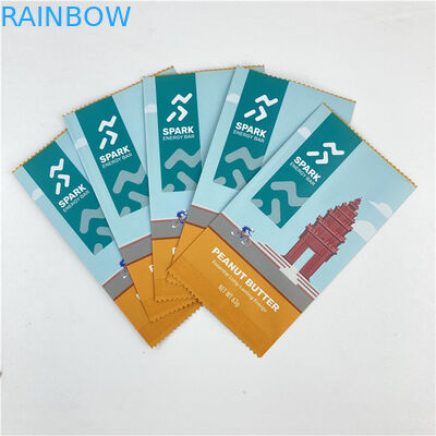 কাস্টম ডিজাইন ইজি টিয়ার লাইন থ্রি সাইড সিলড মাইলার প্যাকেজিং ব্যাগ 10 টি রঙ পর্যন্ত গ্রহণযোগ্য উপলব্ধ