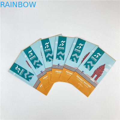 কাস্টম ডিজাইন ইজি টিয়ার লাইন থ্রি সাইড সিলড মাইলার প্যাকেজিং ব্যাগ 10 টি রঙ পর্যন্ত গ্রহণযোগ্য উপলব্ধ