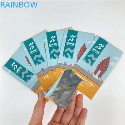 কাস্টম ডিজাইন ইজি টিয়ার লাইন থ্রি সাইড সিলড মাইলার প্যাকেজিং ব্যাগ 10 টি রঙ পর্যন্ত গ্রহণযোগ্য উপলব্ধ