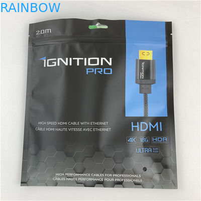 থ্রি সাইড সিলড মাইলার প্যাকেজিং ব্যাগ ফ্ল্যাট প্যাকেজ সিপার সহ 10 টি পর্যন্ত রঙ গ্রহণ করা হয় উপলব্ধ